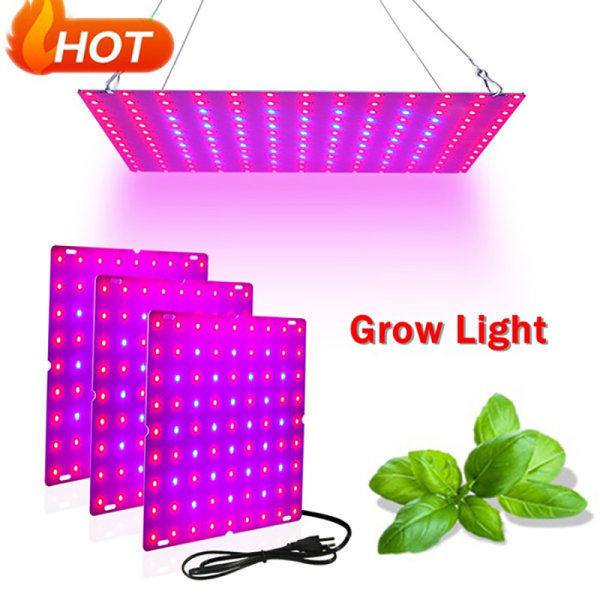 LED Grow Light Täysspektri LEDit Säädettävä köysi Type 1( 169LED-UK )