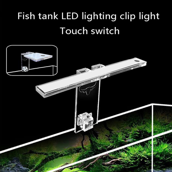 Akvarielampe LED-lys Passer til tanke Aquatic Lamp Aquarium Brack A