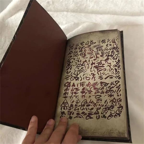 Necronomicon Dark Magic Book Demon Evil Dead Book party Prop 3D Resin cover