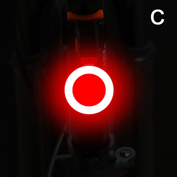 Cykelbaglygte Multi Lighting Modes Led Cykellys C