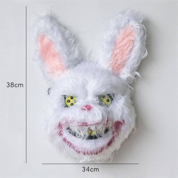 Cosplay-naamio Halloween- cover naamio rabbit
