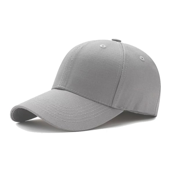 Hattu Tavallinen kaareva aurinkosuojahattu ulkokäyttöön, pölytiivis cap Gray