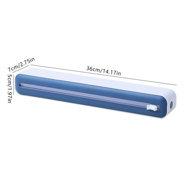 Filmdispenser Magnetic Wrap Dispenser Med ter Blue