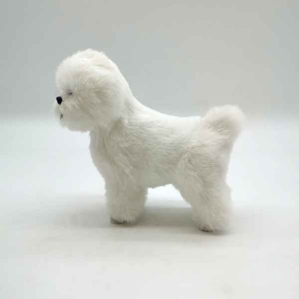 e Plysch Dog Doll Simulering Hund Gosedjur Leksaker A