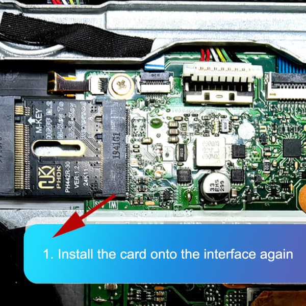 M.2 A+E til NVME SSD Adapter M2 WIFI Interface A/E Nøgle til M Nøgle Onesize