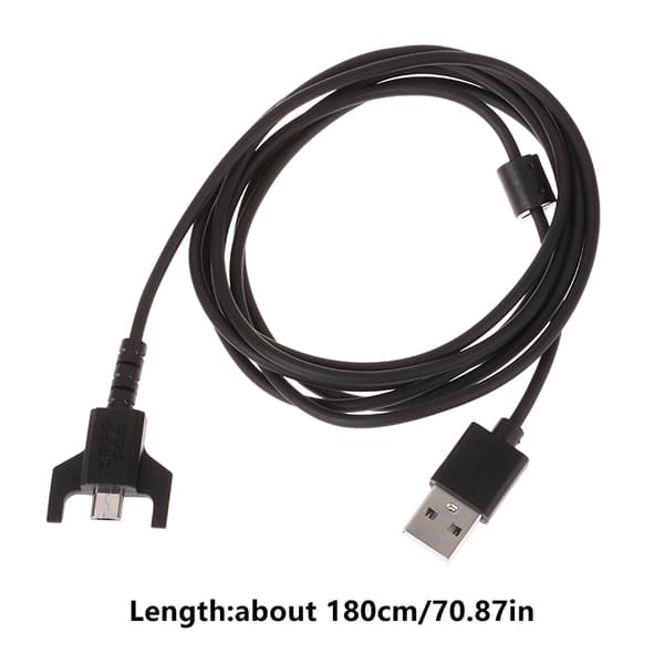 Ersättnings USB laddningsdataspelkabel för spelmus