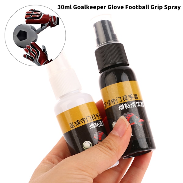 1st 30ml målvaktshandske fotbollsgreppspray White