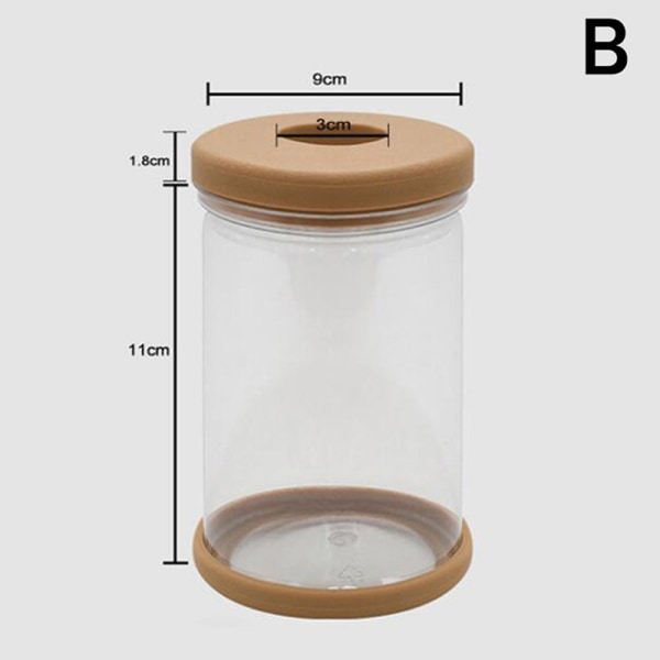 Lazy Transparent Flowerpot Hydroponic Automatic Water Absorptio as the picutre B