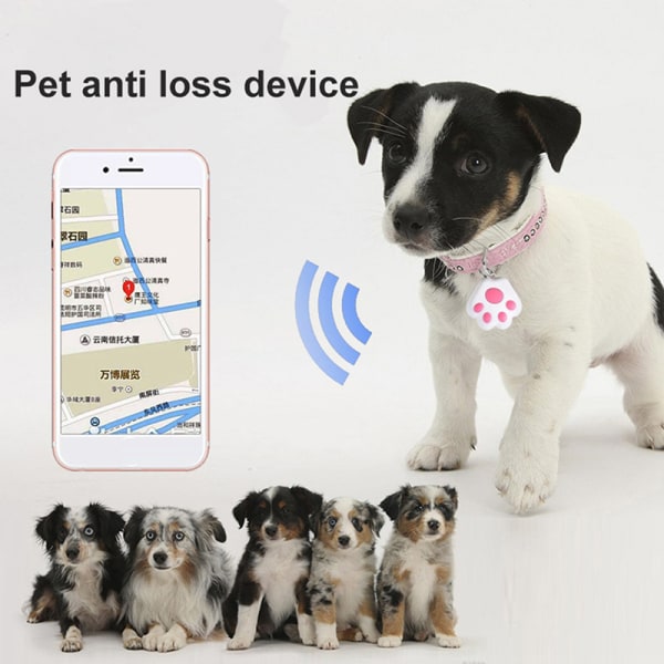 Smart GPS Tracker Mini Bluetooth Anti-Lost-enhed Gray