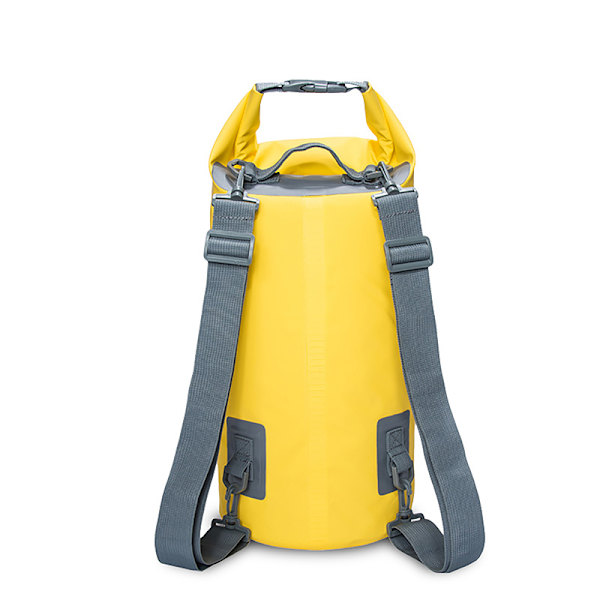 Vandtæt taske Dry Bag rygsæk til sejlsport rafting fiskeri yellow 30L