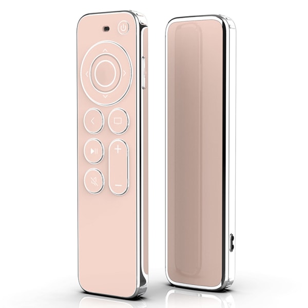 Förhindra repor Fjärrkontroll Transparent case Silver Siri Remote