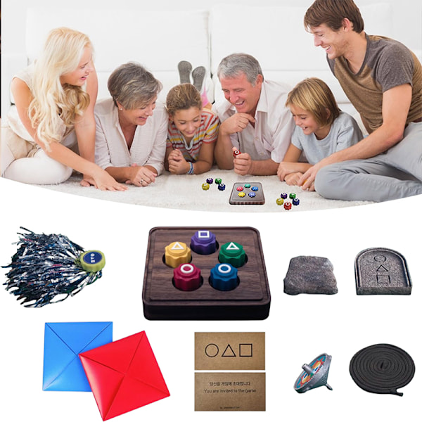 n Folkspel Set (n Traditionellt Spel) - Jebi Chagi