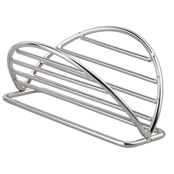 304 rustfritt stål tacoholder Wave Shape stativ