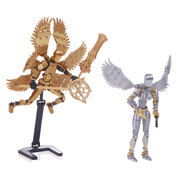 1 set Lucky 13 figurer robotleksaker rörlig 3D-utskriftsdocka A3
