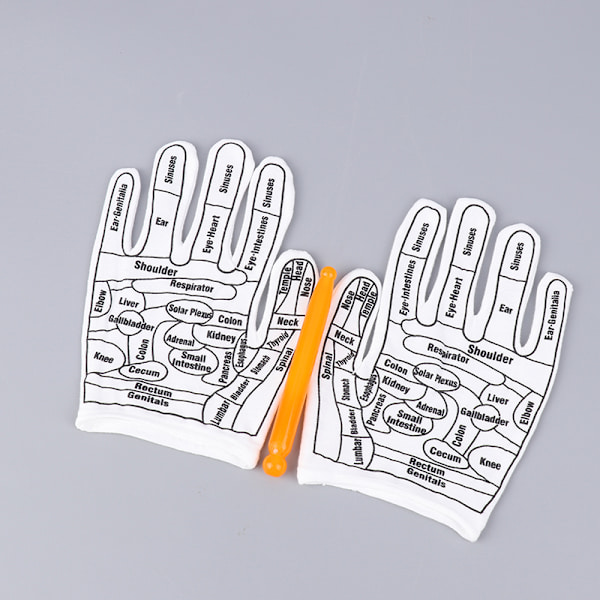 1Set handskar Handzonterapi akupunktsakupressurverktyg