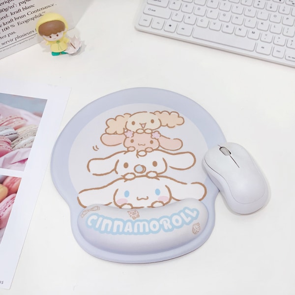 Sanrio mus vadderar Anime Mousepad Oregelbunden antisladd för tecknad film A8