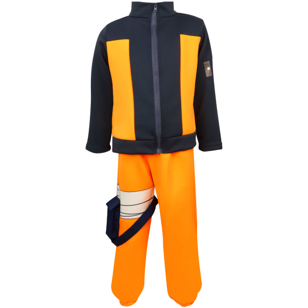 Naruto kostymer barn Halloween cosplay kostymer Yellow L