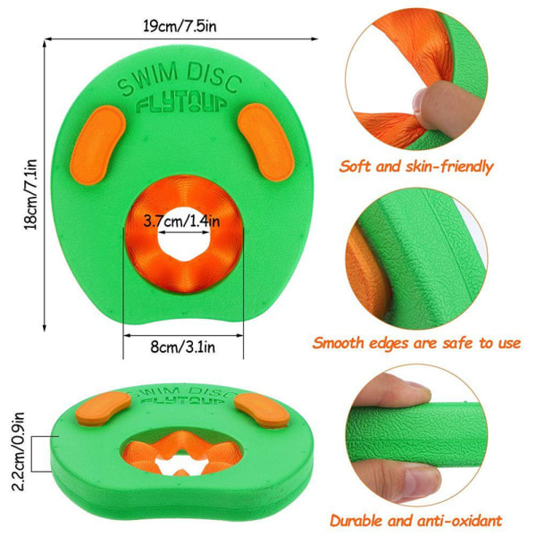 6st/ Set Simarm Flytskivor EVA Foam Flytande ärmar A