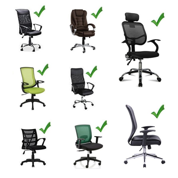 Rebound Memory Foam käsinojan pehmustetuolimatto