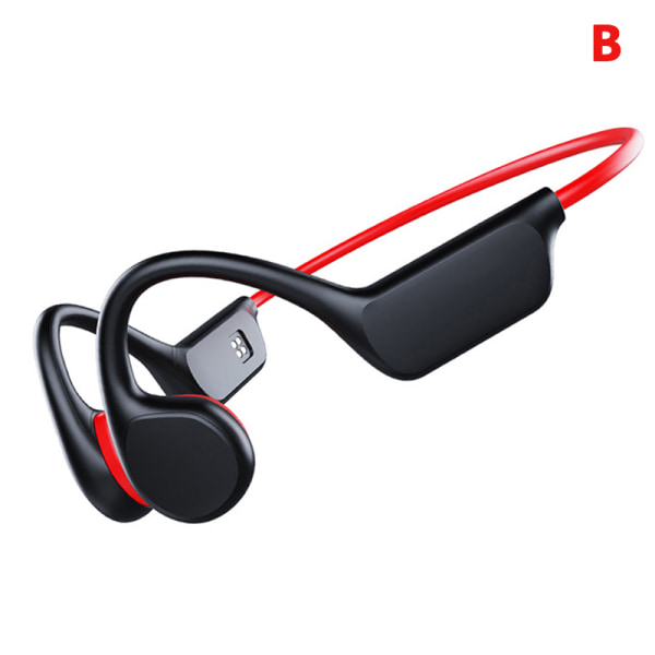 Bone Conduction -kuulokkeet Langaton Bluetooth MP3-soitin Black with red