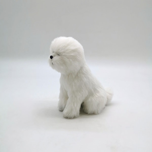 e Plysch Dog Doll Simulering Hund Gosedjur Leksaker B