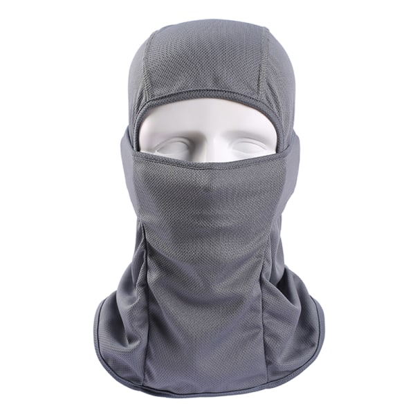 Tactical Mask Airsoft Full Face sykkelturskjerf Gray