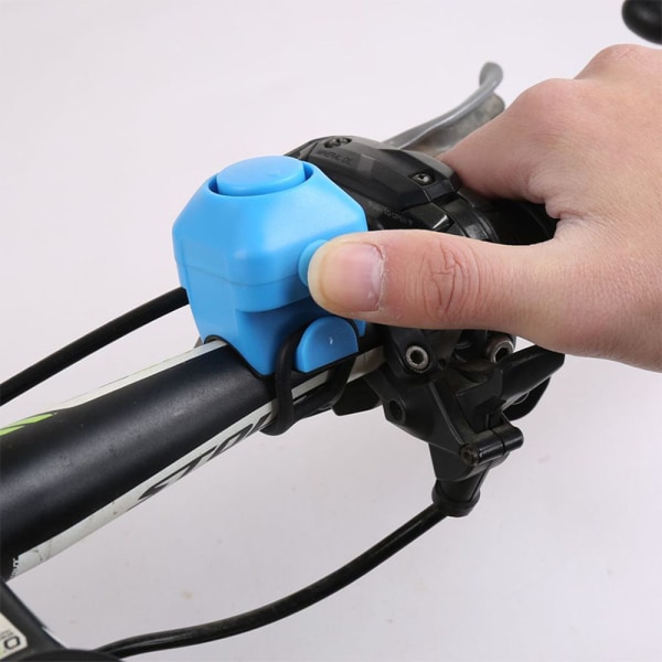 130db Electronic Horn Cykel Bell Bike Styre Larmring Be Black