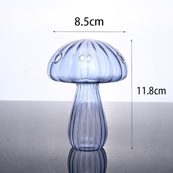 Svampeglasvase Aromaterapiflaske Hydroponisk blomsterbord F