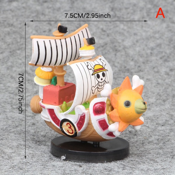 One Piece Pirates Boat Thousand Sunny Grand Pirate Ship -malli sunny