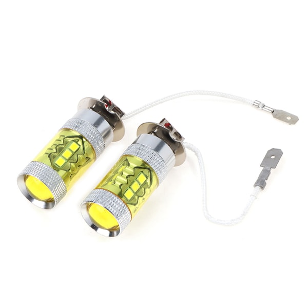 2kpl LED-sumuvalot LED-auton sumuvalo keltainen, power Yellow one size