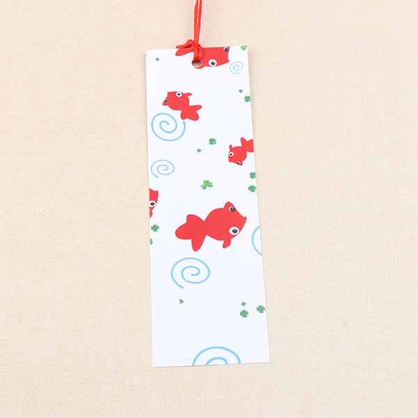 Wind Chime Chimes Glas Guldfisk Have Hængende Decor Red