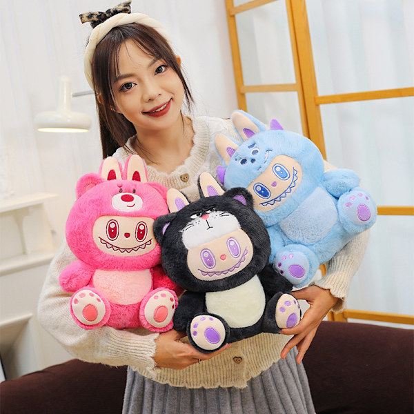 28/35cm e Anime Figur The Monsters Transformation Series Labub Blue 28cm