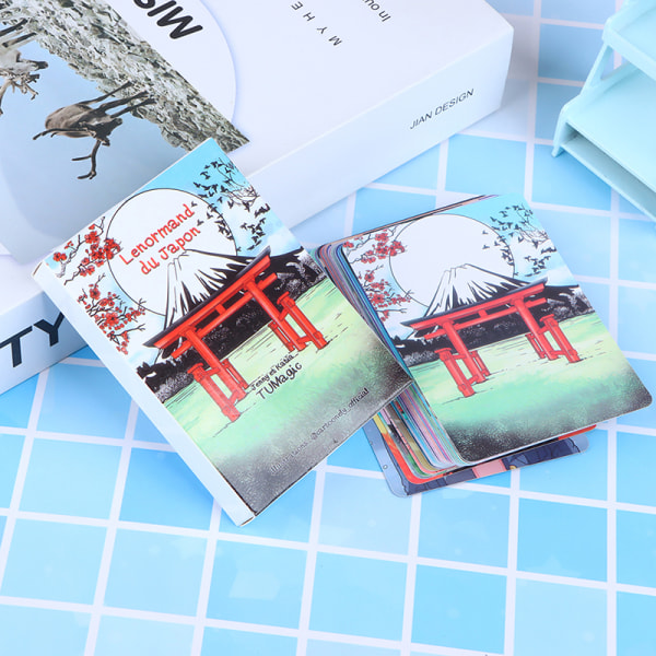 Lenormand du japon Tarot-kort for brettspill for skjebnesutsigelse 616f |  Fyndiq