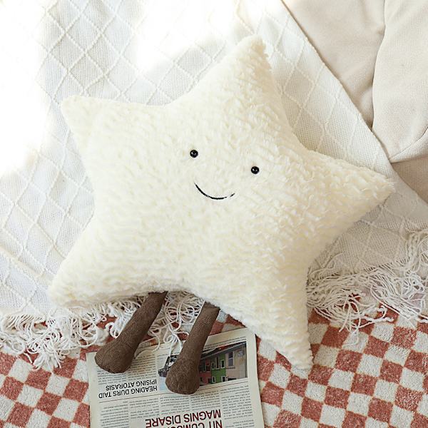Hymyilevä Moon Star Sun Jaloilla Pehmolelu moon 60cm