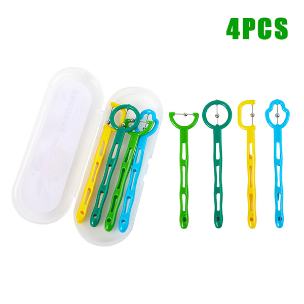 3/4 st Tungspets Tränare Mun Tungspets Tränare Oral Muskel 4PCS