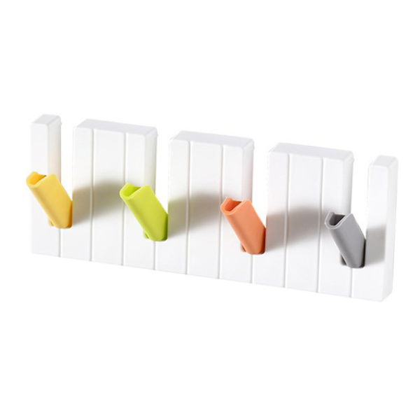 Piano Keys Krokhenger Vegghengt kleshenger Black