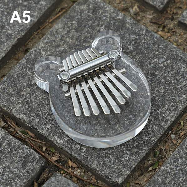 8 Key Kalimba Thumb Piano Gift For Kids Begynnermusikk A5