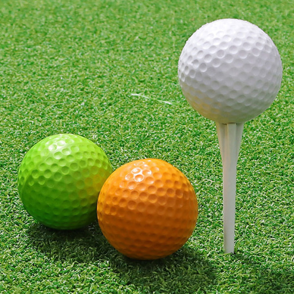 10 kpl elastisia sienivärisiä PU-golfpalloja sisäharjoitteluun Pink 10f7 |  Pink | Fyndiq