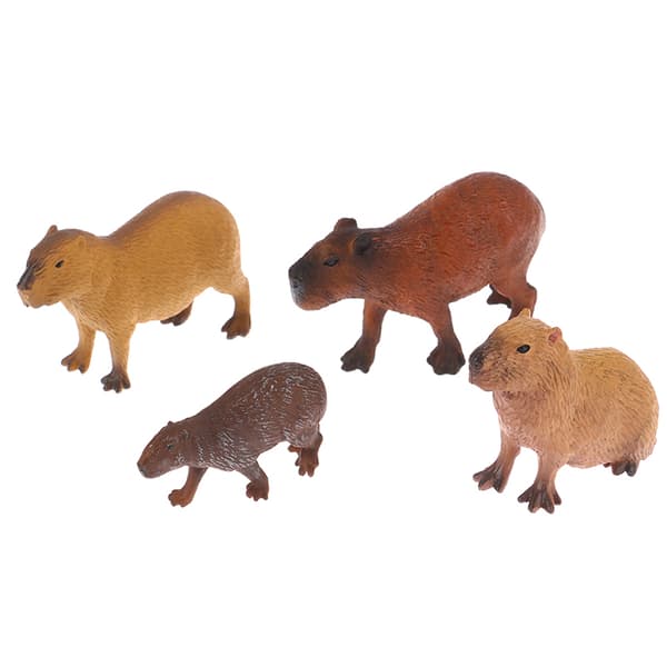 1st Barnsimulering Vilda djur Modell Capybara Toy A2
