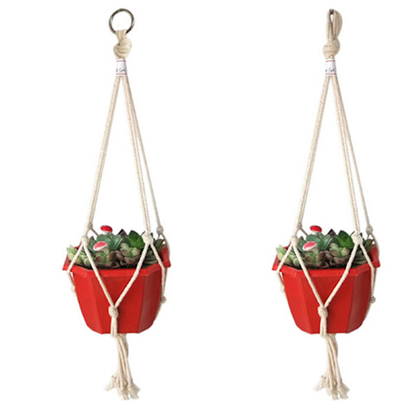 Grytlapp rame hängare hängande er korg jute flätat rep cra as the picutre N2