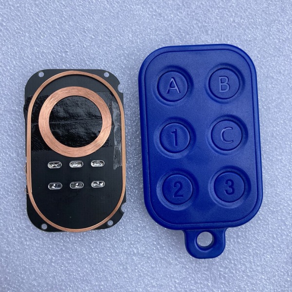 RFID Multiple Keyfob 6 i 1 skrivbart ICS50 UID utbytbart kort B