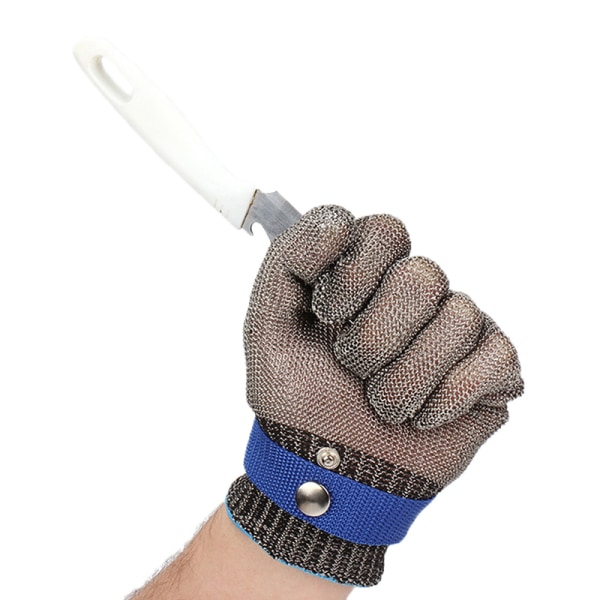 Anti-hansker i rustfritt stål Arbeidsbeskyttelse Sikkerhetshanske L 272d |  L | Fyndiq