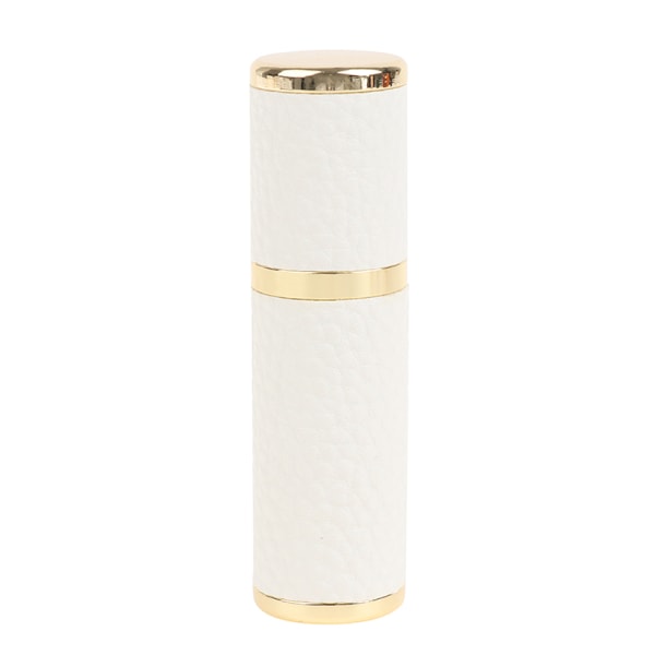 5ML læderparfumeflaske Bærbar sprøjtetom parfume Atomi White