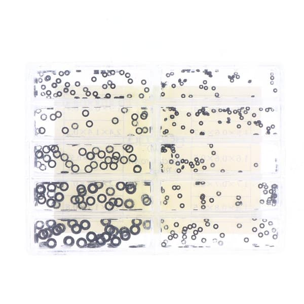 1 Set Nya Mini Gummi Bricka O-Ring Klocka Krona Vattentät Klocka Onesize