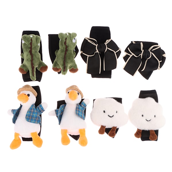 1/2PCS Bilhandbromshylsa Växelspaksknopp Cover A7 duck 1set