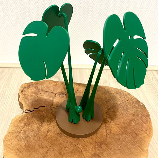 Monstera Coaster Ornament Artificial