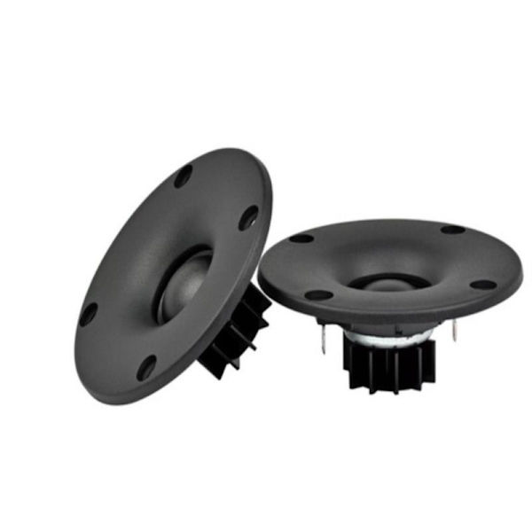 2kpl diskanttikaiutin 1" 6 ohm 30W kupoli silkkikalvo diskanttikaiutin Hifi onesize
