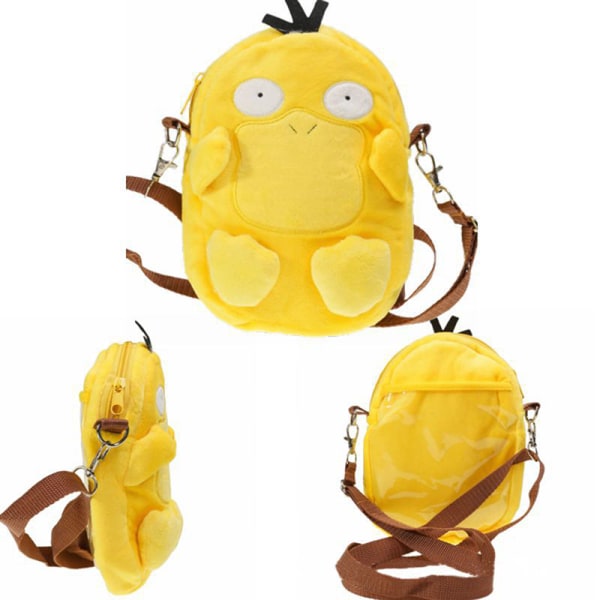 1 stk Poke-mon Pikachu plysj skulderveske for barn Yellow 3657 | Yellow |  Fyndiq