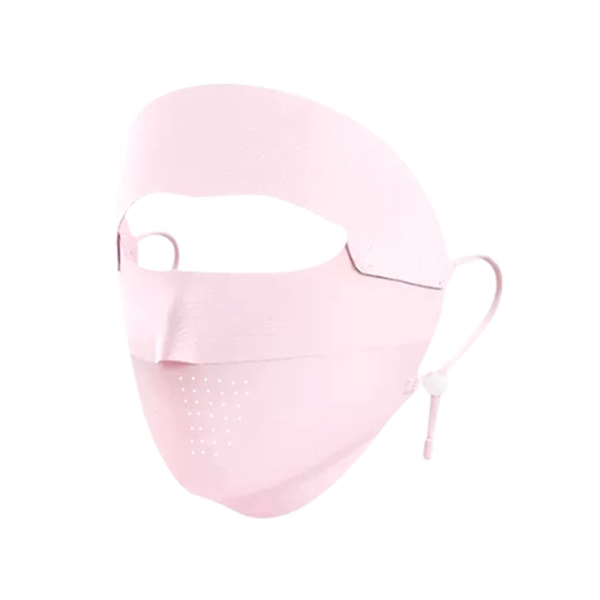 Is Silke Full Face Sol Mask Kvinnor Sommar Anti-Ultraviolett pink