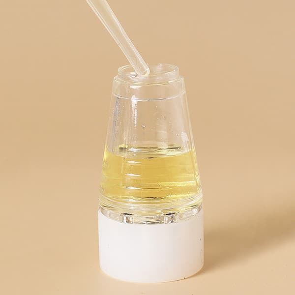 Mini Portable Scalp Applicator Hårrötter Massage Kam White